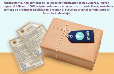 ¿Que es Sustarox? Para qué sirve, Sustarox funciona coste, donde lo venden Cuida su vitalidad